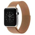 For Apple Watch 42mm / 41mm / 40mm / 38mm xDfind Milanese Loop Magnetic Metal Watch Band(Rose Gold) - 1