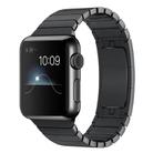 For Apple Watch 46mm / 49mm / 45mm / 44mm xDfind One Bead Stainless Steel Watch Band(Black) - 1