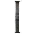 For Apple Watch 46mm / 49mm / 45mm / 44mm xDfind One Bead Stainless Steel Watch Band(Black) - 2