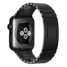 For Apple Watch 46mm / 49mm / 45mm / 44mm xDfind One Bead Stainless Steel Watch Band(Black) - 3