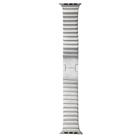 For Apple Watch 46mm / 49mm / 45mm / 44mm xDfind One Bead Stainless Steel Watch Band(Silver) - 2