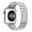 For Apple Watch 46mm / 49mm / 45mm / 44mm xDfind One Bead Stainless Steel Watch Band(Silver) - 3