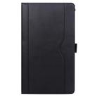 For Samsung Galaxy Tab A 10.1 (2019) T510 / T515 Retro Texture PU Horizontal Flip Leather Case with Holder & Card Slots & Hand Strap(Black) - 2