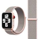 For Apple Watch 46mm / 49mm / 45mm / 44mm xDfind Nylon Loop Hook and Loop Fastener Watch Band(Seashell) - 2