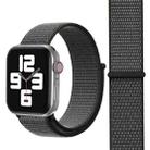 For Apple Watch 46mm / 49mm / 45mm / 44mm xDfind Nylon Loop Hook and Loop Fastener Watch Band(Dark Olive) - 2