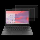 For Lenovo Chromebook 100e 11.6 2pcs 9H 0.3mm Explosion-proof Tempered Glass Film - 1