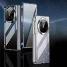For Huawei Mate X6 GKK Integrated Magnetic Folding Hinge Ultra-thin Phantom Phone Case(Silver) - 2