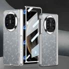 For Huawei Mate X6 GKK Integrated Magnetic Fold Hinge Phantom Leather Nebula Phone Case(Grey) - 1