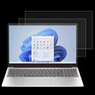 For HP 15-FD 15.6 2pcs 9H 0.3mm Explosion-proof Tempered Glass Film - 1