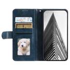For OPPO Reno13 Pro Simple 6-Card Wallet Leather Phone Case(Navy Blue) - 3