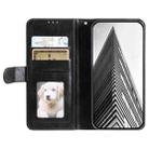 For OPPO Reno13 Pro Simple 6-Card Wallet Leather Phone Case(Black) - 3