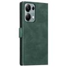 For OPPO Reno13 Pro Nail Skin Feel Stitching Calf Texture Leather Phone Case(Green) - 3