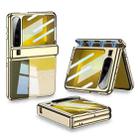 For Huawei Pura X GKK Folding Magnetic Hinge Phantom Phone Case(Champagne Gold) - 1