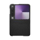 For Huawei Pura X Carbon Fiber 1500D Fine Grain Phone Case(Black) - 1