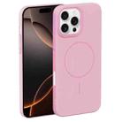 For iPhone 16 Pro Max Thin Circle PC Injection MagSafe Phone Case(Cherry Pink) - 2