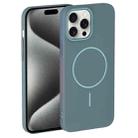 For iPhone 15 Pro Max Thin Circle PC Injection MagSafe Phone Case(Ocean Blue) - 2