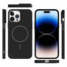 For iPhone 14 Pro Max Thin Circle PC Injection MagSafe Phone Case(Black) - 3