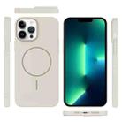 For iPhone 13 Pro Max Thin Circle PC Injection MagSafe Phone Case(Rock Beige) - 3