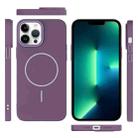 For iPhone 13 Pro Max Thin Circle PC Injection MagSafe Phone Case(Sunset Purple) - 3