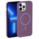 For iPhone 13 Pro Thin Circle PC Injection MagSafe Phone Case(Sunset Purple) - 2
