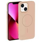 For iPhone 13 Thin Circle PC Injection MagSafe Phone Case(Desert Gold) - 2