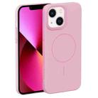 For iPhone 13 Thin Circle PC Injection MagSafe Phone Case(Cherry Pink) - 2