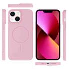 For iPhone 13 Thin Circle PC Injection MagSafe Phone Case(Cherry Pink) - 3