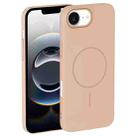 For iPhone 16e Thin Circle PC Injection MagSafe Phone Case(Desert Gold) - 2