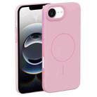 For iPhone 16e Thin Circle PC Injection MagSafe Phone Case(Cherry Pink) - 2