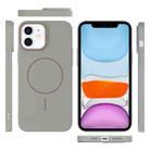 For iPhone 11 Thin Circle PC Injection MagSafe Phone Case(Titanium Gray) - 3