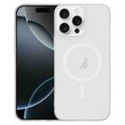 For iPhone 16 Pro Clear PC Injection MagSafe Phone Case(White) - 1