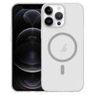 For iPhone 12 Pro Clear PC Injection MagSafe Phone Case(Titanium Gray) - 1