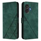 For Coolpad Cool 40i Crossbody 3D Embossed Flip Leather Phone Case(Dark Green) - 2