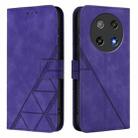 For Coolpad C16 Crossbody 3D Embossed Flip Leather Phone Case(Purple) - 2