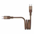 Momax Mag.Link Magnetic 60W USB-C / Type-C to USB-C / Type-C Data Cable, Length:1m(Gold) - 2