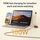 Momax Mag.Link Magnetic 100W USB-C / Type-C to USB-C / Type-C Data Cable, Length:2m(Black) - 3