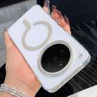 For OPPO Find X8s+ High Transparency PC MagSafe Phone Case(Titanium Grey) - 1