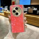 For OPPO Find N3 Magnetic Axis Pearlescent Shell Texture Phone Case(Red) - 2