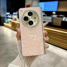 For OPPO Find N3 Magnetic Axis Pearlescent Shell Texture Phone Case(Pink) - 2