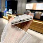 For vivo X Fold3 Pro Magnetic Axis Pearlescent Shell Texture Phone Case(Beige) - 3
