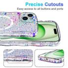 For iPhone 15 Pro Max Wave Star Transparent MagSafe Magnetic Phone Case(Star) - 3