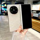 For Huawei Mate X5 Magnetic Axis Pearlescent Shell Texture Phone Case(Beige) - 2