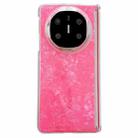 For Huawei Mate X6 Magnetic Axis Pearlescent Shell Texture Phone Case(Red) - 1