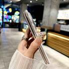 For Huawei Mate X6 Magnetic Axis Pearlescent Shell Texture Phone Case(Beige) - 3