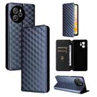 For Blackview Shark 8 Cubic Grid Texture Flip Leather Phone Case(Blue) - 1