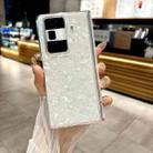 For Honor Magic Vs3 Magnetic Axis Pearlescent Shell Texture Phone Case(White) - 2