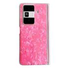 For Honor Magic Vs3 Magnetic Axis Pearlescent Shell Texture Phone Case(Red) - 1