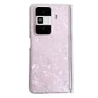 For Honor Magic Vs3 Magnetic Axis Pearlescent Shell Texture Phone Case(Pink) - 1