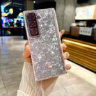 For Samsung Galaxy Z Fold Special Magnetic Axis Pearlescent Shell Texture Phone Case(White) - 2