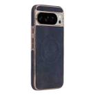 For Google Pixel 10 Pro XL Electroplated PC Sheepskin Invisible Magnetic MagSafe Phone Case(Black) - 1